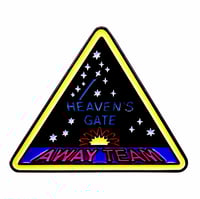 Image 1 of Heaven's Gate Cult Away Team Badge Enamel Pin