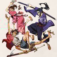 Image 1 of Samurai Champloo Print