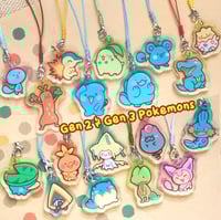 Image 1 of Pokemon Mystery Phone charm | Gen 2 & Gen 3