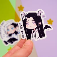 Image 2 of STICKERS - Innocent bby, pure evil  (E23)