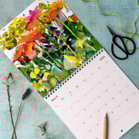 Image 4 of  Diana Fegredo Watercolour Flower Garden 2026 Wall Calendar