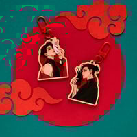 Image 2 of KEYCHAINS - Marcin & Min Foxes