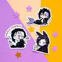 Image 1 of STICKERS - Different faces of Marcin (E24)