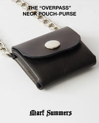 Image 3 of THE “OVERPASS” NECK POUCH-PURSE