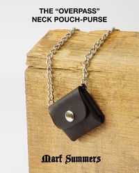 Image 2 of THE “OVERPASS” NECK POUCH-PURSE