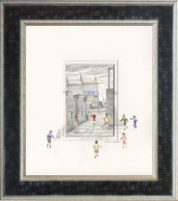 Image 2 of Leigh Lambert "Quick Before He Scoffs Them - Sketch"