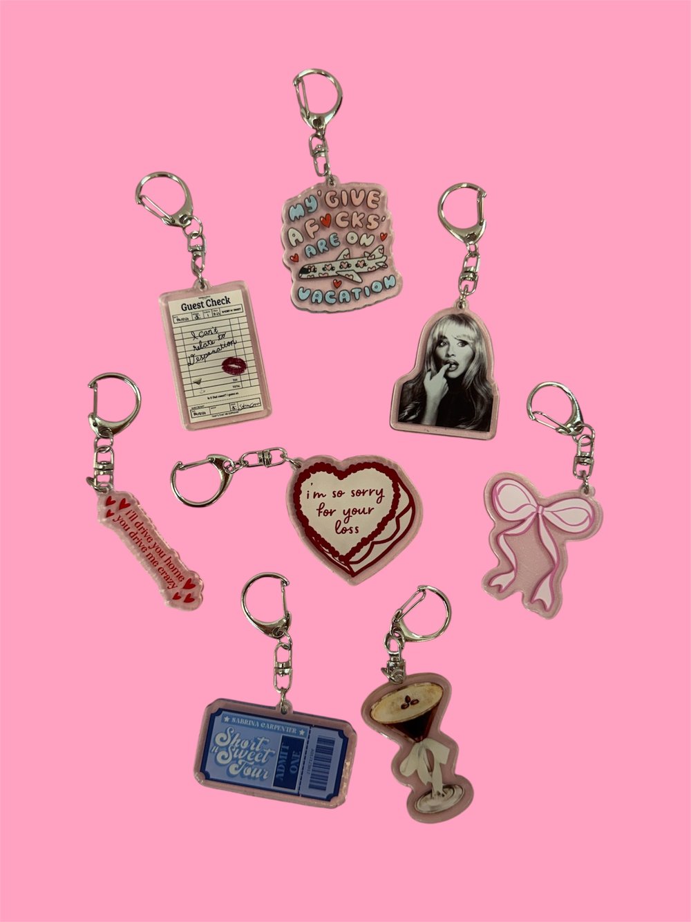 Image of Sabrina Keyrings☕️🎀