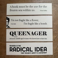 Four bookmarks 
