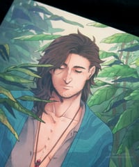 Image 2 of Jousia and plants print