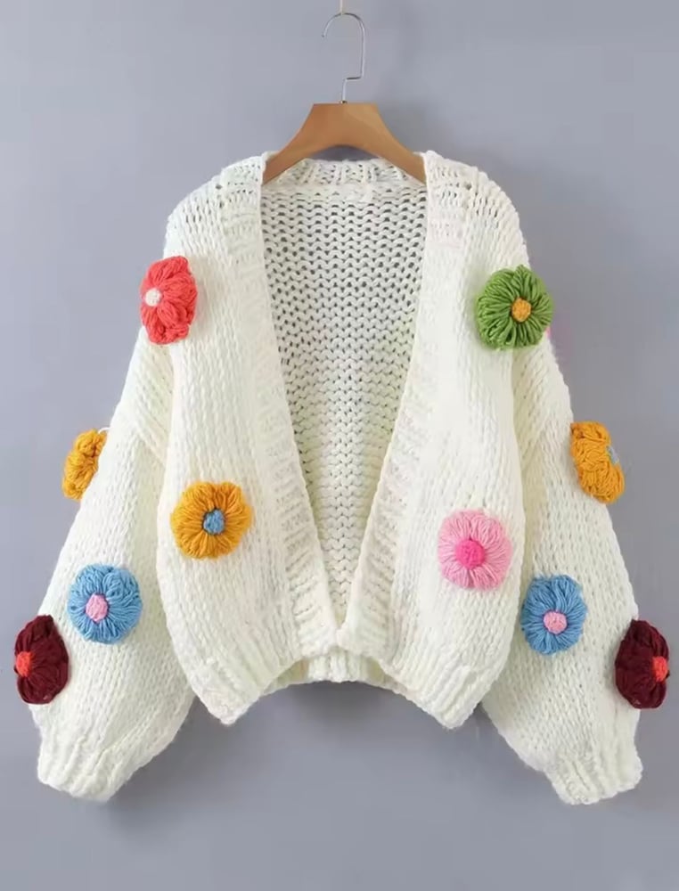 Image of Flower Power Cardigan ๐ธ๐ผ๐บ