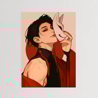 Image 1 of Min Fox PRINT (P62)