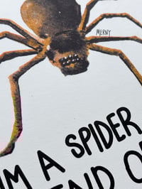 Image 4 of SPIDER MATE RISO PRINT 
