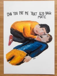 Image 1 of £20 Mate Riso Print