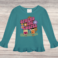 Image 5 of Ruffle Shirt~ Spread The Gospel 