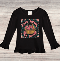 Image 3 of Ruffle Shirt~ Hand Picked By God 