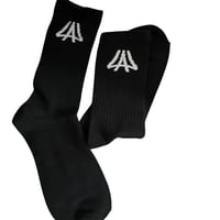 Image 2 of Lifesatrap Black Socks 