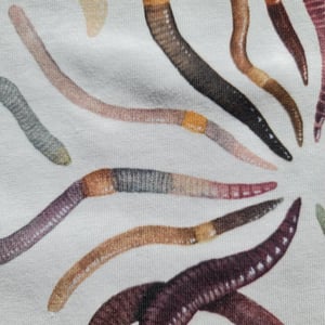 Earthworm conspiracy shirt unisex