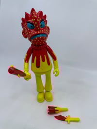Image 1 of LOADY MCGEE  RED/YELLOW VINYL FIGURE