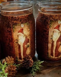 Image 2 of Vintage Santa Candle