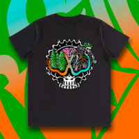 Image 1 of Extreme Culture® - PSYCHO SKULL FACE T-Shirt v.1