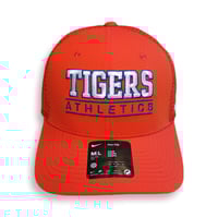 Image 2 of Nike Clemson Tigers Athletics Mens Hat Cap M/L Orange Snapback Adjustable NCAA