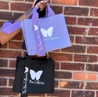  Canvas Totes (Black) purple sold out