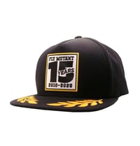 Image 1 of FM 15 Years Gold Leaf Snapback (Black)