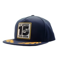 Image 1 of FM 15 Years Gold Leaf Snapback (Navy)