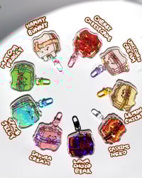 Image 2 of Animal Sandwich Blind Bag | Holographic Keychain