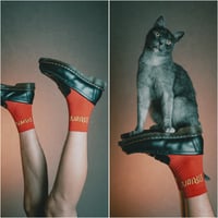MONSTER - Red Socks