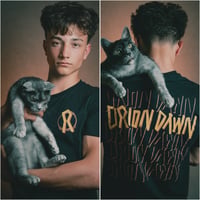 ON REPEAT - Black Tee