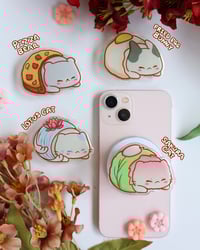 Image 1 of Blanket Animals | Glitter Phone Grips