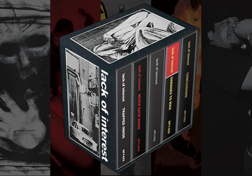 Lack Of Interest - "Bitter About Life In General" 5xCS Boxset
