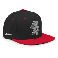 Boy Retro 'BR' Snapback - Red Brim
