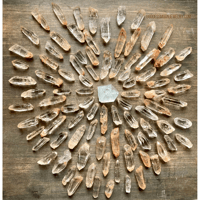 Image 1 of Golden Lemurian Quartz Point, Lemurian Crystal, Crystal for Healing, Sourced in Columbia