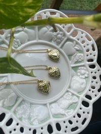 Image 2 of 14k GP Heart Locket