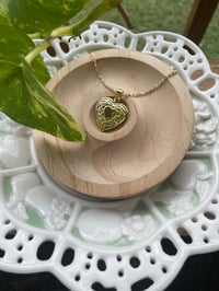 Image 1 of 14k GP Heart Locket