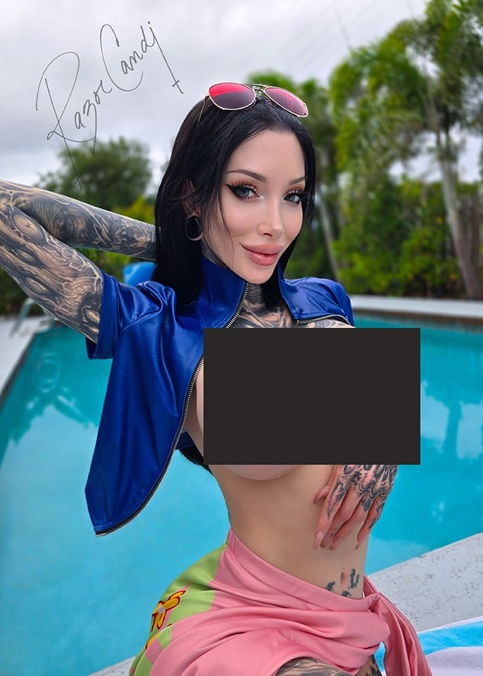 NICO ROBIN 5x7inch signed NSFW print