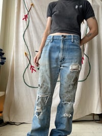 Image 3 of Trashed 70’s Denim