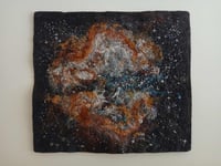 Image 2 of Magellanic Cloud - felted wall hanging