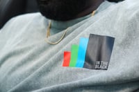 Image 5 of In The Black Oversized Tee (Gray)