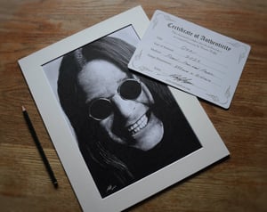 Image of Ozzy - (Original Drawing)