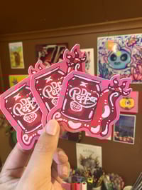 Doctor Pepper Snail Stickers