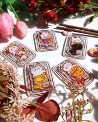 Image 3 of Mermaid Snack Layered Fridge Magnets