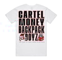 Image 2 of White Motion X Cartel Money Shirt 