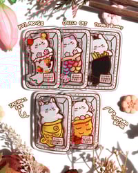 Image 1 of Mermaid Snack Layered Fridge Magnets