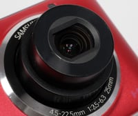 Image 7 of Samsung ST72 RED digital camera 16.2MP TESTED + battery + charger #0875