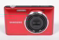 Image 2 of Samsung ST72 RED digital camera 16.2MP TESTED + battery + charger #0875
