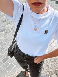 Image 4 of Camiseta White Rex CROP