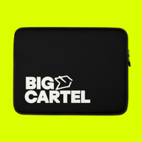 Image 2 of Big Cartel Logo Laptop Sleeve